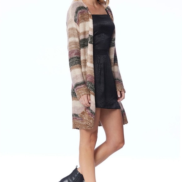 Saltwater luxe striped cardigan - Picture 3 of 4